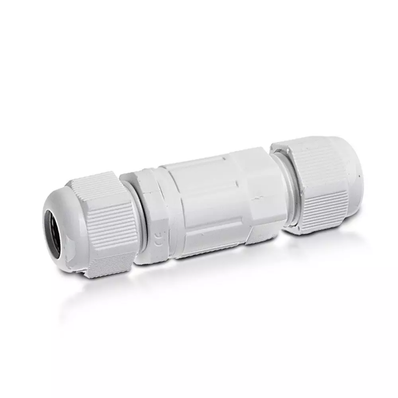 raccordo stagno v-tac vt-792-w bianco ip68 per cavi 4-6,5 mm